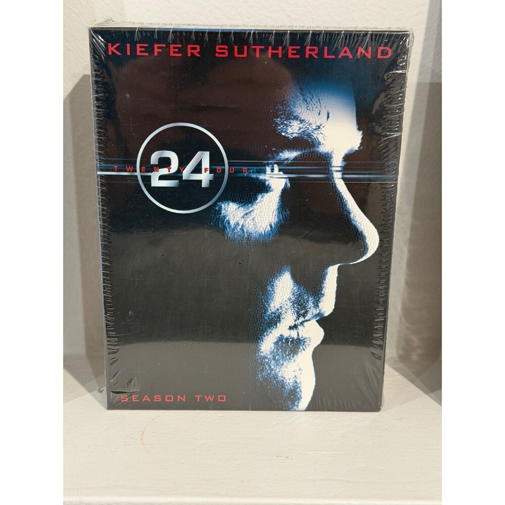 24 Season 2 DVD Factory Sealed NEW 7-Disc Collectors Edition Kiefer Sutherland